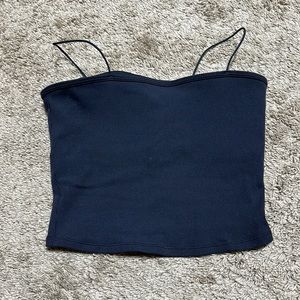 Black Alo Crop Bra top
